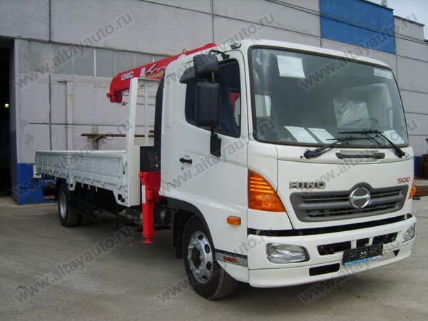 Кран-манипулятор HINO 500 4364C4 - HINO - Автомобили с краном-манипулятором